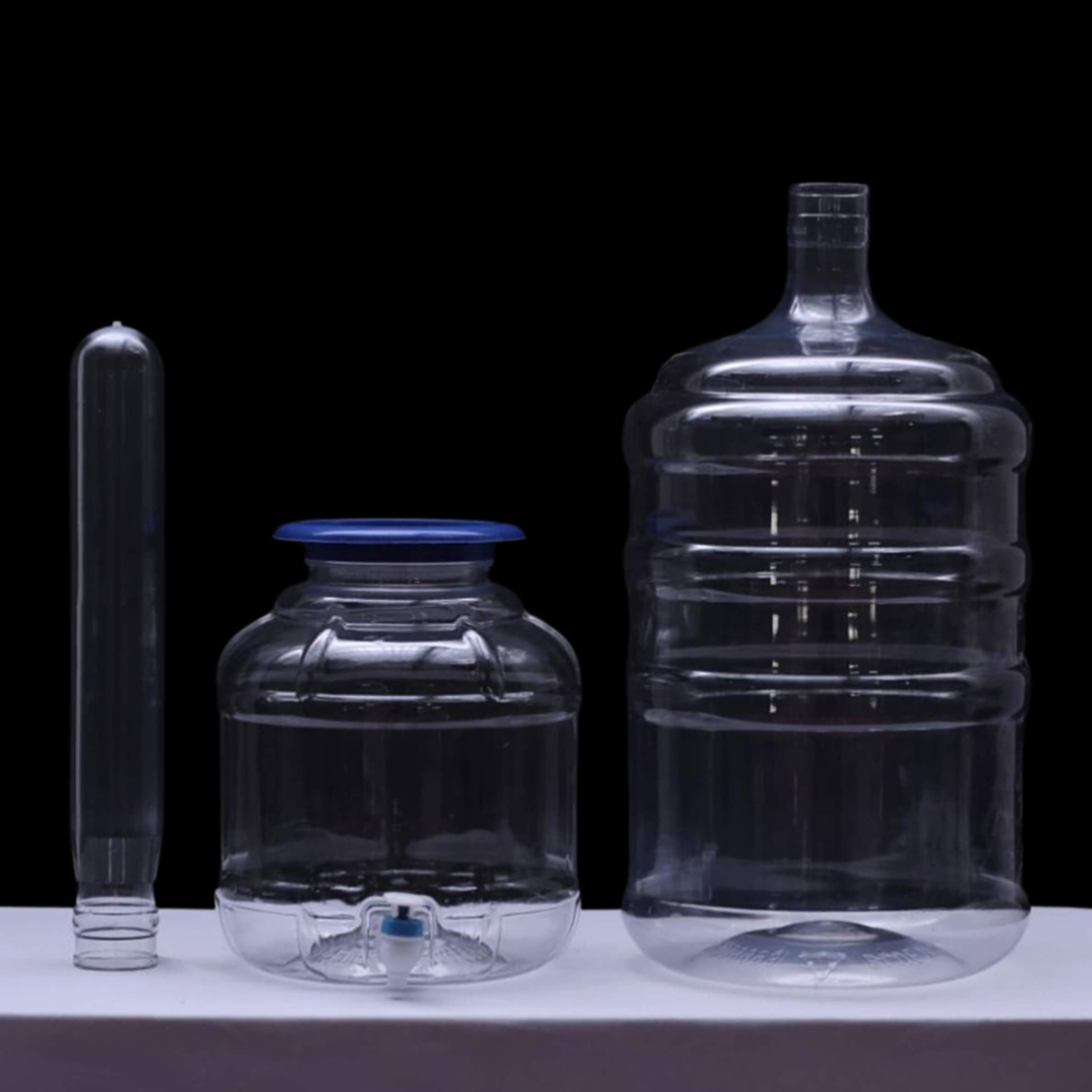Transparent water can for dispensers - 20L model