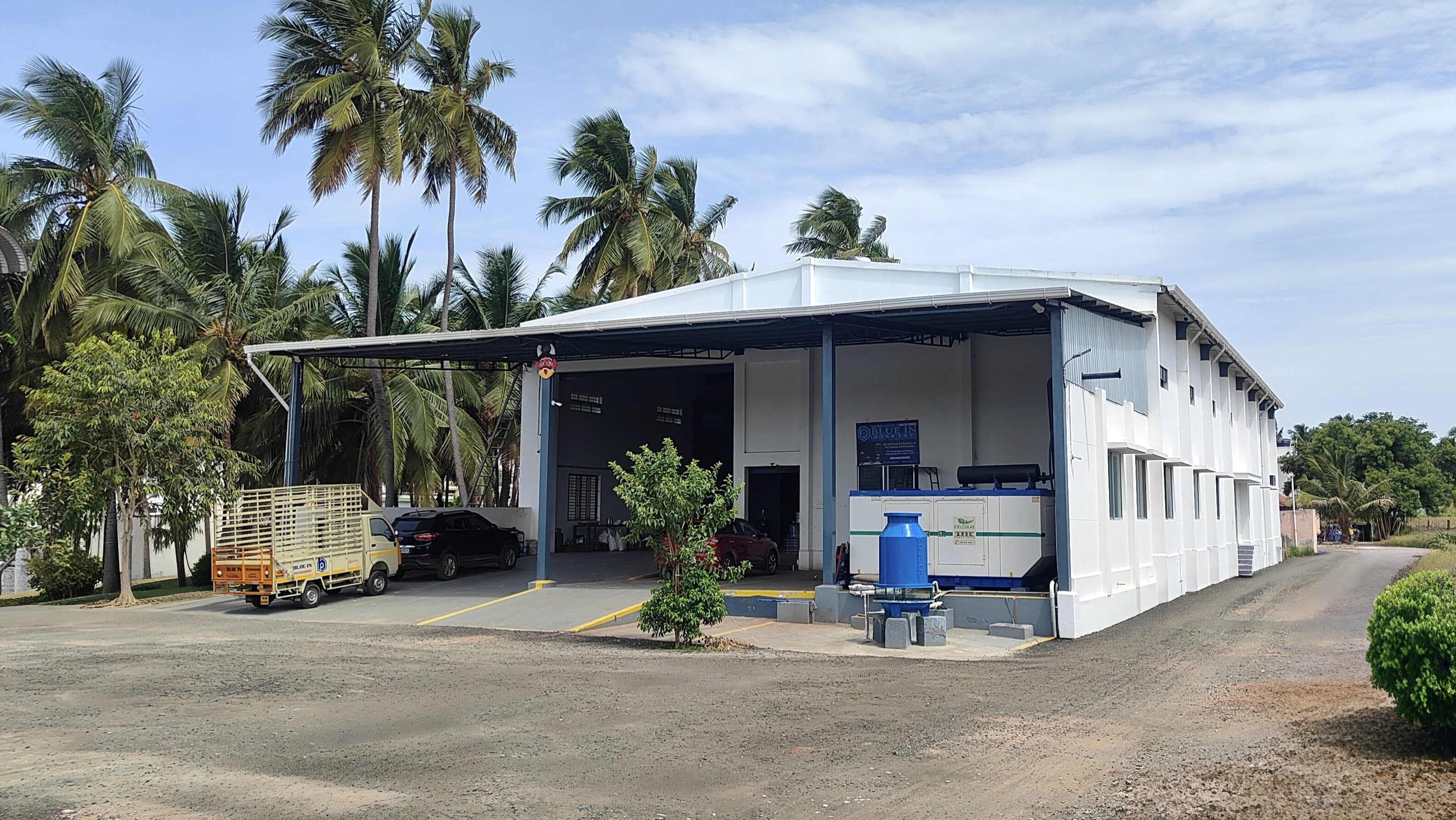 Blue In Polymers factory exterior view